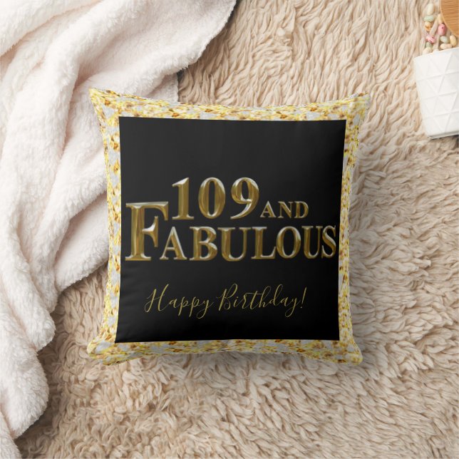 Almofada 109 Aniversário (Cobertor)