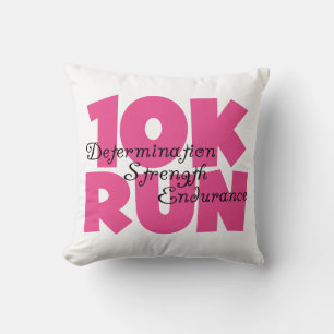 Almofada 10.000 Esportes Rosa Em Execução