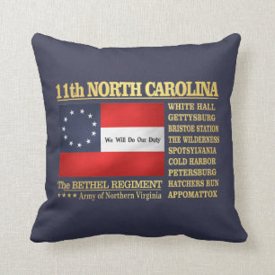 Almofada 11o Infantaria de North Carolina (BA2)