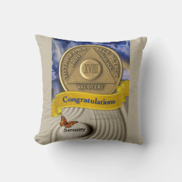 Almofada 18 anos NOME PERSONALIZADO Aniversário Serenidade