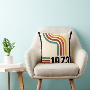 Almofada 1973 Retro Stripes Vintage