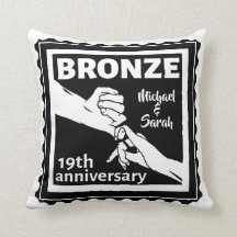 19.º aniversário de casamento de mãos dadas