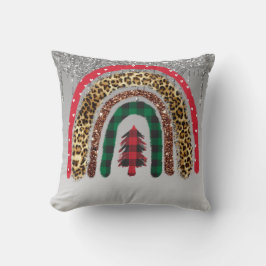 Almofada 2021 - Glama Dourado do Arco-Íris de Natal Persona