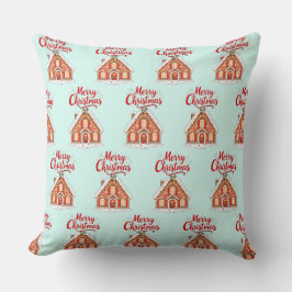 Almofada 2026 Christmas House Throw Pillow 20x20