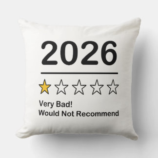 Almofada 2026 classificação de uma estrela não recomendo