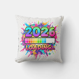 Almofada 2026 Loading... Progress Bar Sticker