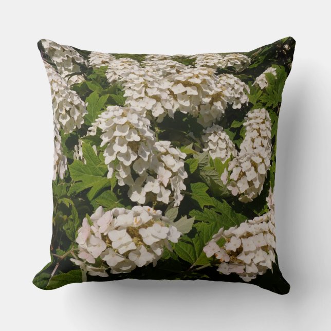 Almofada 20" x 20" Oakleaf Hydrangea (Frente)