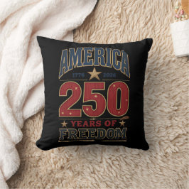 Almofada 250º América Liberdade 1776 Faixa Patriótica