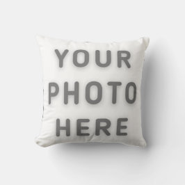 Almofada 2 Foto com dois lados, Modelo de parte traseira fr