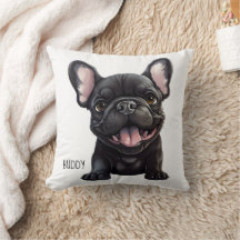 2 lados, cor e texto personalizados, cachorrinho f