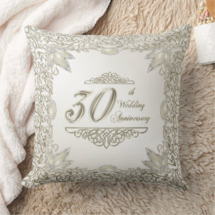 Almofada 30o travesseiro decorativo elegante do aniversári