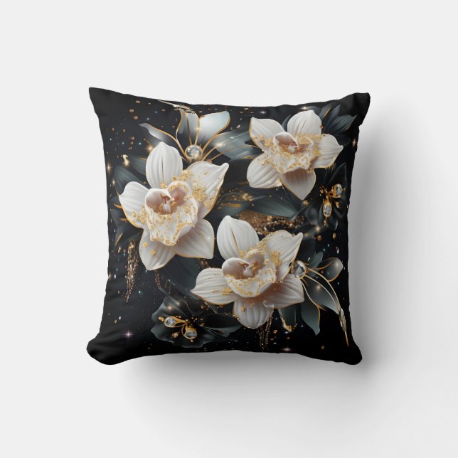 Almofada 3D orchid pillow (Frente)