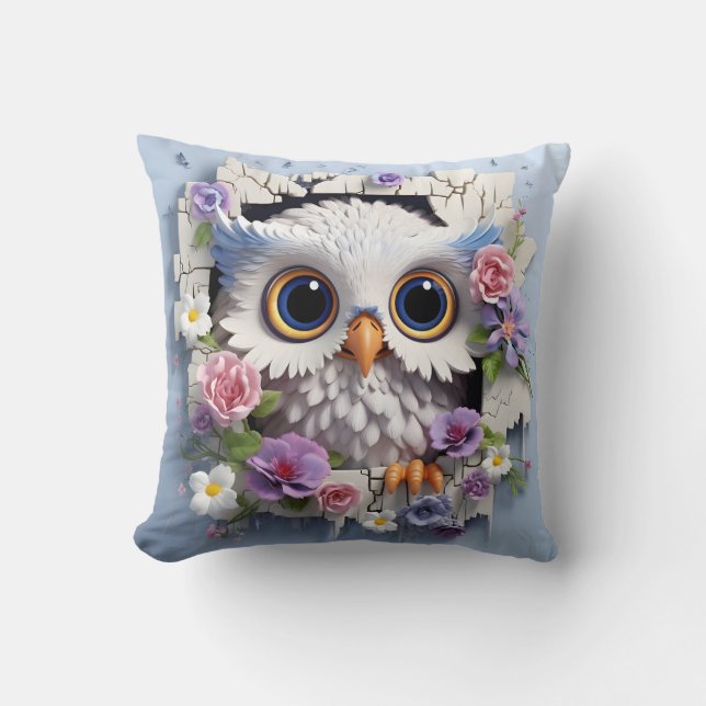 Almofada 3D owl pillow (Frente)