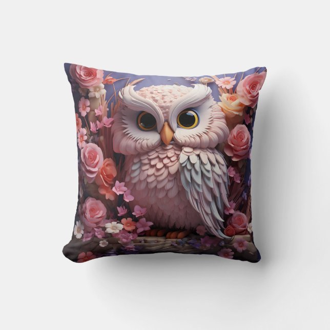 Almofada 3D owl pillow (Frente)