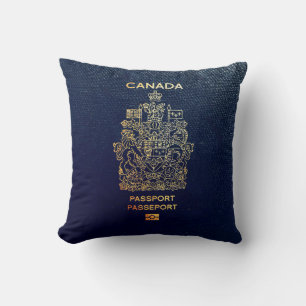 Almofada [400] Cobrir de passaporte canadiano