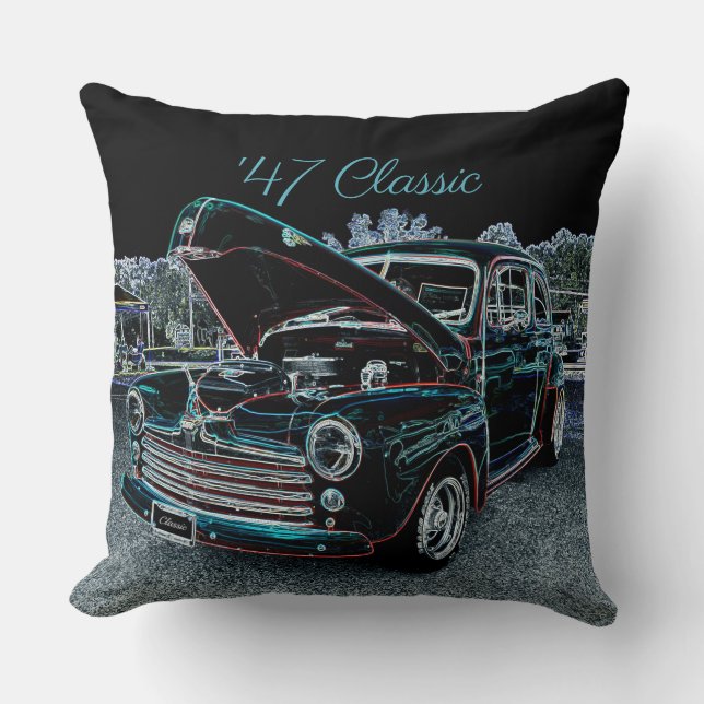Almofada '47 Automóvel Clássico (Frente)