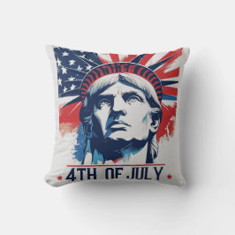 Almofada 4 de julho celebrações do Orgulho Americano Patrió