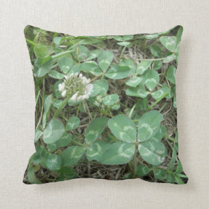 Almofada 4 travesseiros decorativos afortunados do verde do