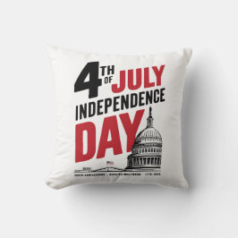 Almofada 4th of July 250th Anniversary Independence Day