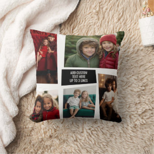 Almofada 5 Ângulos Modernos do Meio século Funky Collage