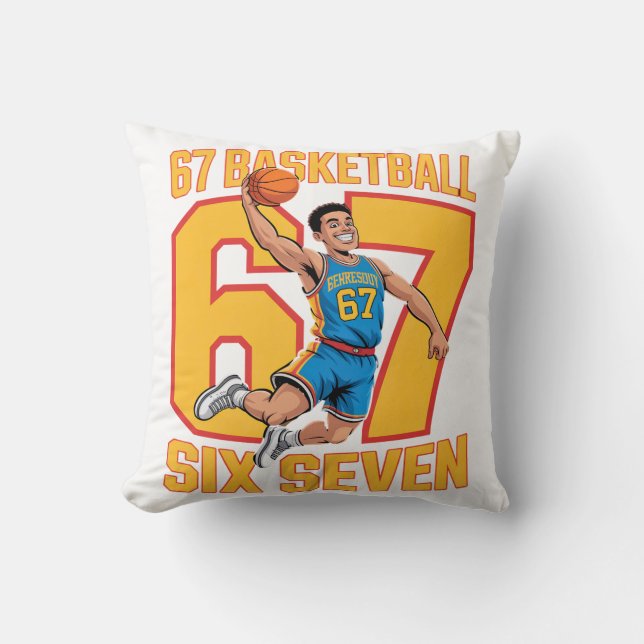 Almofada 67 Basketball Six Seven (Frente)