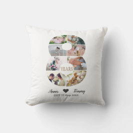 Almofada 8º Aniversário de Casamento