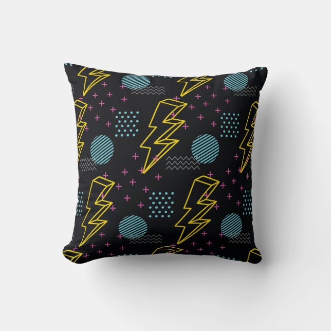 Almofada 90's style seamless pattern (Frente)