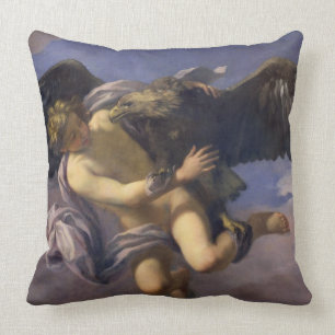 Almofada A abducção de Ganymede, 1700 (óleo em canvas)