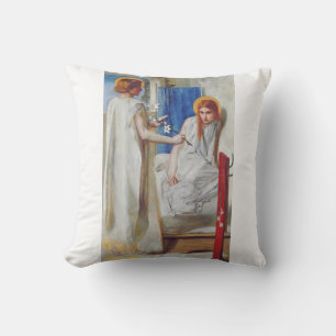 Almofada A Anunciação por Dante Gabriel Rossetti