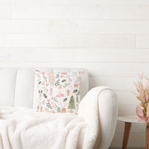 Almofada A Aquarela de Feriado do Noz