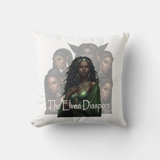 Almofada A Arte do Cobrir Elven Diaspora (Frente)