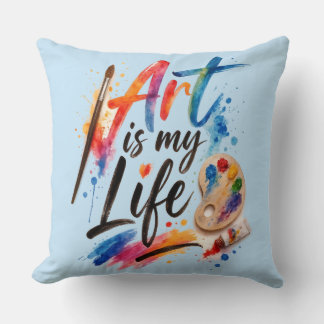 Almofada A arte é minha vida