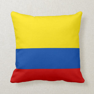 Almofada A bandeira de Colômbia