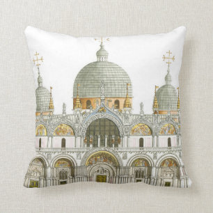 Almofada A basílica de St Mark. Veneza Italia