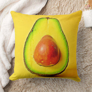 Almofada A Beleza de um Design Avocado Saudável