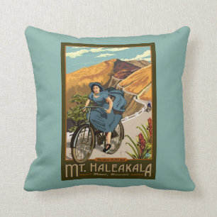 Almofada A bicicleta do Mt. Haleakala monta Havaí