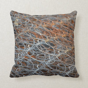 Almofada a cama oxidada salta steampunk industrial