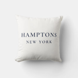 Almofada A Casa Praiana Preppy de The Hamptons Nova York