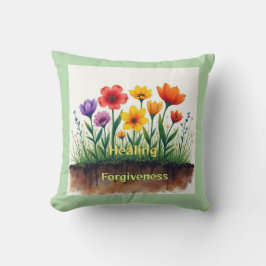 Almofada A cura precisa de perdão primeiro