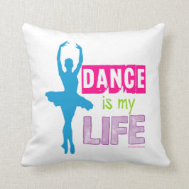 Almofada A dança é minha vida