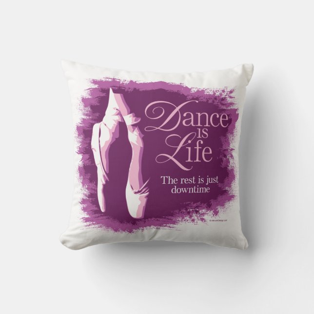 Almofada A dança é vida (Frente)