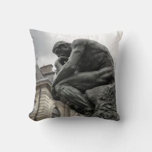 Almofada A Escultura Thinker Rodin Paris