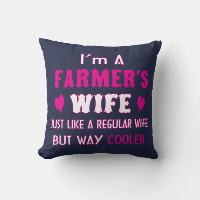 Almofada A esposa do fazendeiro (Frente)