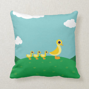 Almofada A família do pato