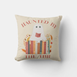 Almofada A Ghost Haunted by the TBR