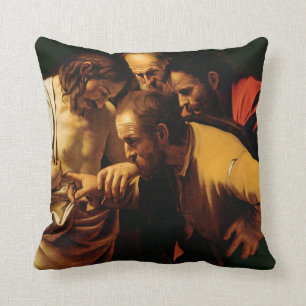 Almofada A incredulidade de St Thomas, 1602-03