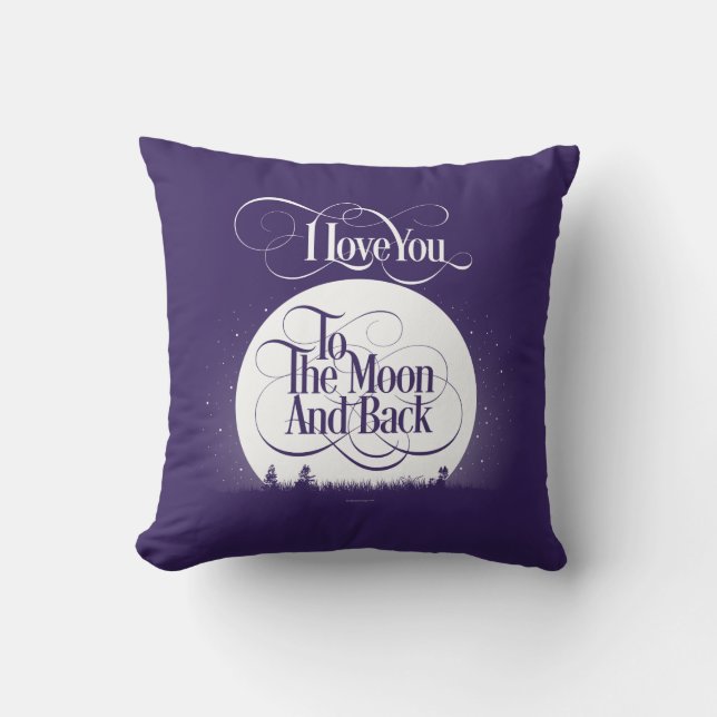 Almofada À Lua E Ao Travesseiro decorativo Traseiro (Frente)