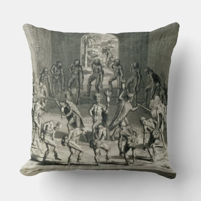 Almofada A maneira em que os padres das caraíbas (Frente)