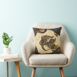 Almofada A maravilha mecânica do peixe-galo-do-oceano.