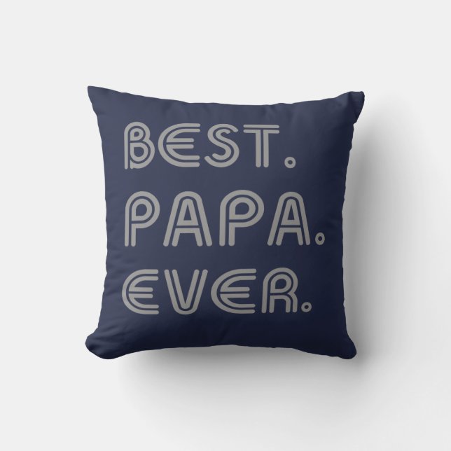 ALMOFADA A MELHOR PAPÁ NUNCA (Frente)